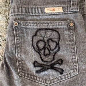 Frankie B distressed jeans, size 0